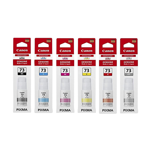 Canon 73 Ink Bottle BKMCYRG Color for Canon Pixma G570-G670 Printers